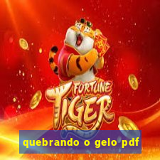 quebrando o gelo pdf